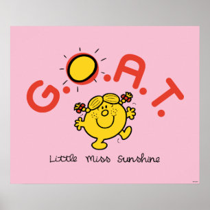 Little Miss Sunshine is het nieuwe G.O.A.T. Poster