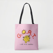 Little Miss Sunshine is het nieuwe G.O.A.T. Tote Bag (Voorkant)