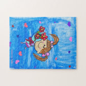 Little Miss Sunshine - Kinder kunst voor CHOC Legpuzzel (Horizontaal)