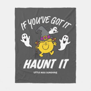 Little Miss Sunshine komt uit voor Halloween Fleece Deken