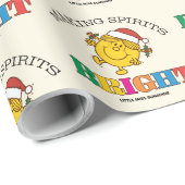 Little Miss Sunshine Making Spirits Bright Cadeaupapier (Rol Hoek)