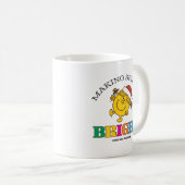 Little Miss Sunshine Making Spirits Bright Koffiemok (Voorkant rechts)