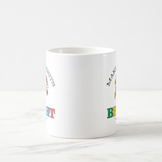 Little Miss Sunshine Making Spirits Bright Koffiemok (Center)