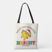 Little Miss Sunshine Making Spirits Bright Tote Bag (Achterkant)
