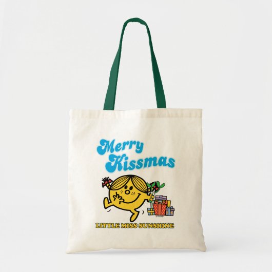 Little Miss Sunshine | Merry Kissmas Tote Bag (Voorkant)