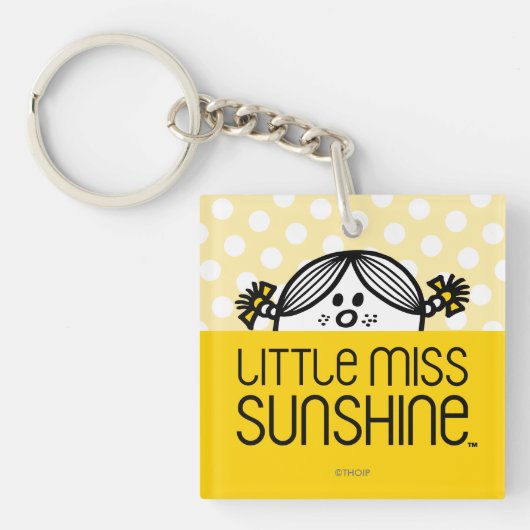 Little Miss Sunshine Peking Sleutelhanger (Voorkant)