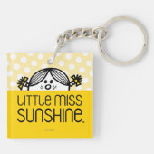 Little Miss Sunshine Peking Sleutelhanger (Achterkant)