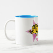 Little Miss Sunshine | Rainbows & Stars Tweekleurige Koffiemok (Links)