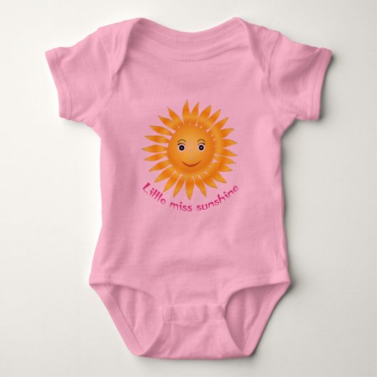 Little miss sunshine romper (Voorkant)