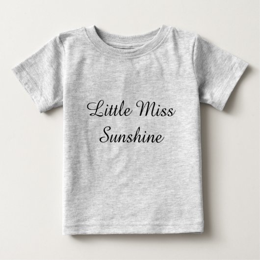 Little Miss Sunshine T-shirt (Voorkant)
