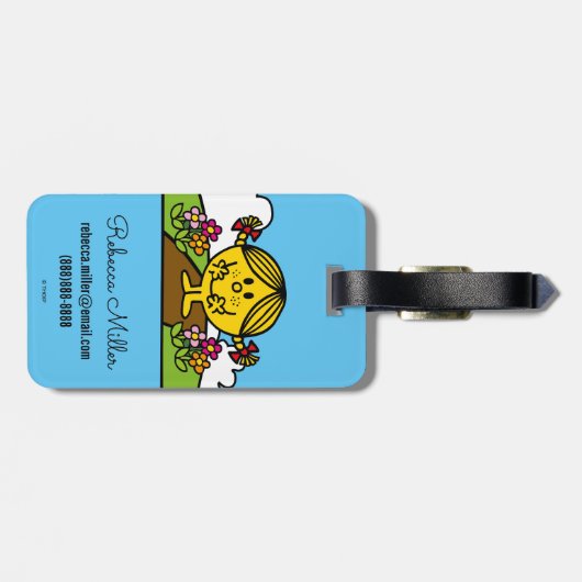 Little Miss Sunshine | Terug naar Natuur Bagagelabel (Achterkant horizontaal)