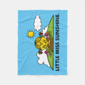 Little Miss Sunshine | Terug naar Natuur Fleece Deken (Voorkant)