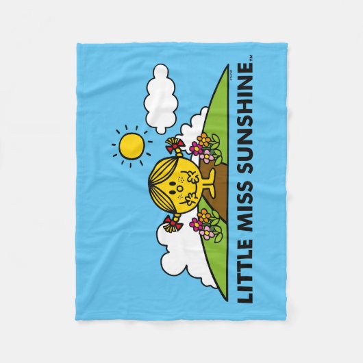 Little Miss Sunshine | Terug naar Natuur Fleece Deken (Voorkant)