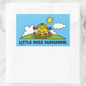 Little Miss Sunshine | Terug naar Natuur Rechthoekige Sticker (Tas)