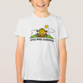 Little Miss Sunshine | Terug naar Natuur Tri-Blend Shirt (Voorkant)