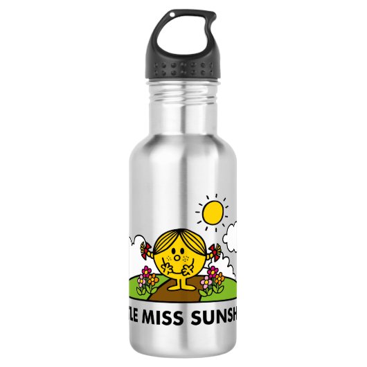 Little Miss Sunshine | Terug naar Natuur Waterfles (Voorkant)