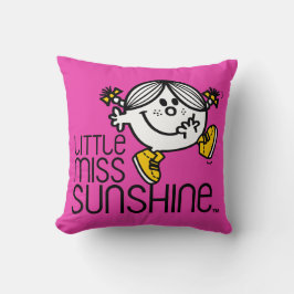 Little Miss Sunshine Wandelt Op Naam Grafisch Kussen