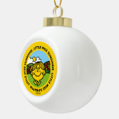 Little Miss Sunshine | zonneschijncirkel Keramische Bal Ornament (Rechts)