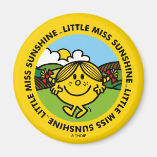 Little Miss Sunshine zonneschijncirkel Magneet