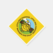 Little Miss Sunshine | zonneschijncirkel Servet (Hoek)