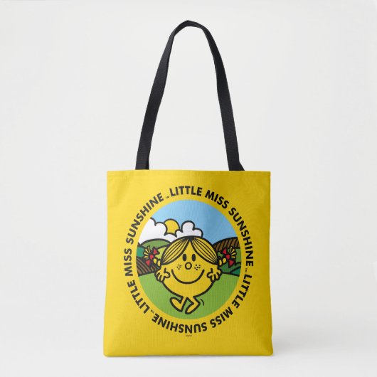 Little Miss Sunshine | zonneschijncirkel Tote Bag (Voorkant)