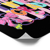 Little Miss Third Grade First Day Of 3rd Grade Coq Poster (Hoek)