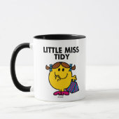 Little Miss Tidy | zwarte belettering Mok (Links)