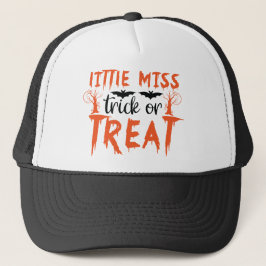 Little Miss Trick Treat Women's Trucker Pet