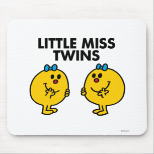 Little Miss Twins   Twee veel plezier Muismat