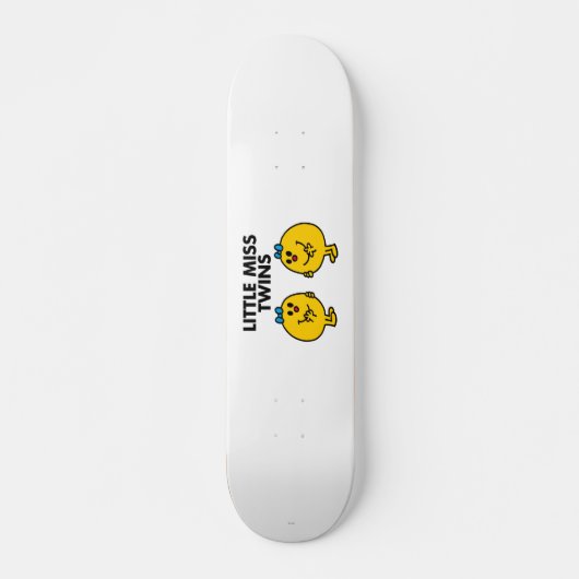 Little Miss Twins | Twee veel plezier Persoonlijk Skateboard (Voorkant)