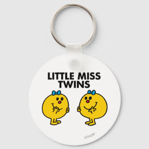 Little Miss Twins   Twee veel plezier Sleutelhanger