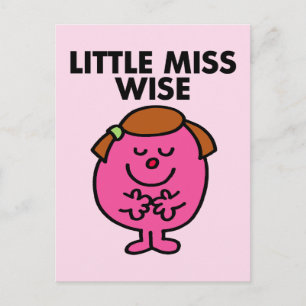 Little Miss Wise Briefkaart