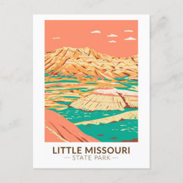 Little Missouri State Park North Dakota  Briefkaart