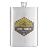 Little Missouri State Park North Dakota Flacon (Voorkant)