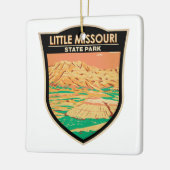 Little Missouri State Park North Dakota  Keramisch Ornament (Links)