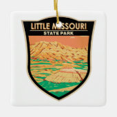 Little Missouri State Park North Dakota Keramisch Ornament (Voorkant)