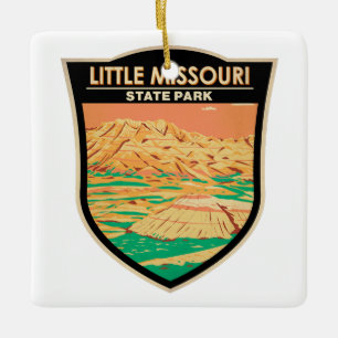 Little Missouri State Park North Dakota  Keramisch Ornament