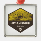 Little Missouri State Park North Dakota Metalen Ornament (Voorkant)
