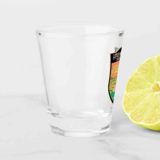 Little Missouri State Park North Dakota  Shot Glas (Links)