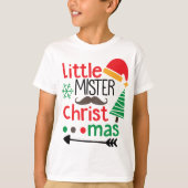 Little Mister Christmas T-shirt (Voorkant)