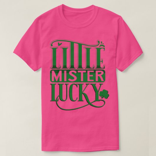 Little Mister Lucky 1 T-shirt (Design voorkant)