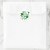 Little Mister Lucky Charm 🍀✨ Ronde Sticker (Tas)