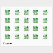 Little Mister Lucky Charm 🍀✨ Ronde Sticker (Vel)