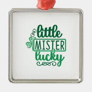 Little Mister Lucky Metalen Ornament