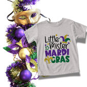 Little Mister Mardi Gras Baby/ Peuter T-shirt