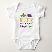 Little Mister Mardi Gras // Leuk Schattige Romper (Voorkant)