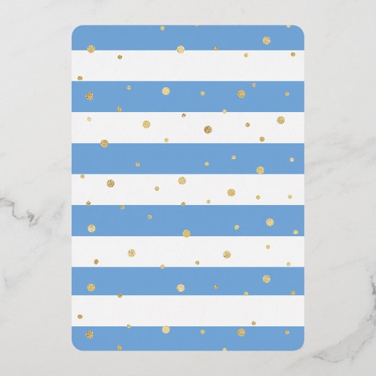 Little Mister Onederful Photo 1st Birthday Real Folie Uitnodiging (Achterkant)