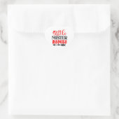 Little Mister Romeo Valentine Cute Love Typography Hart Sticker (Tas)