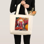 Little Mister Scarecrow Grote Tote Bag (Voorkant (product))