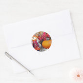 Little Mister Scarecrow Ronde Sticker (Envelop)
